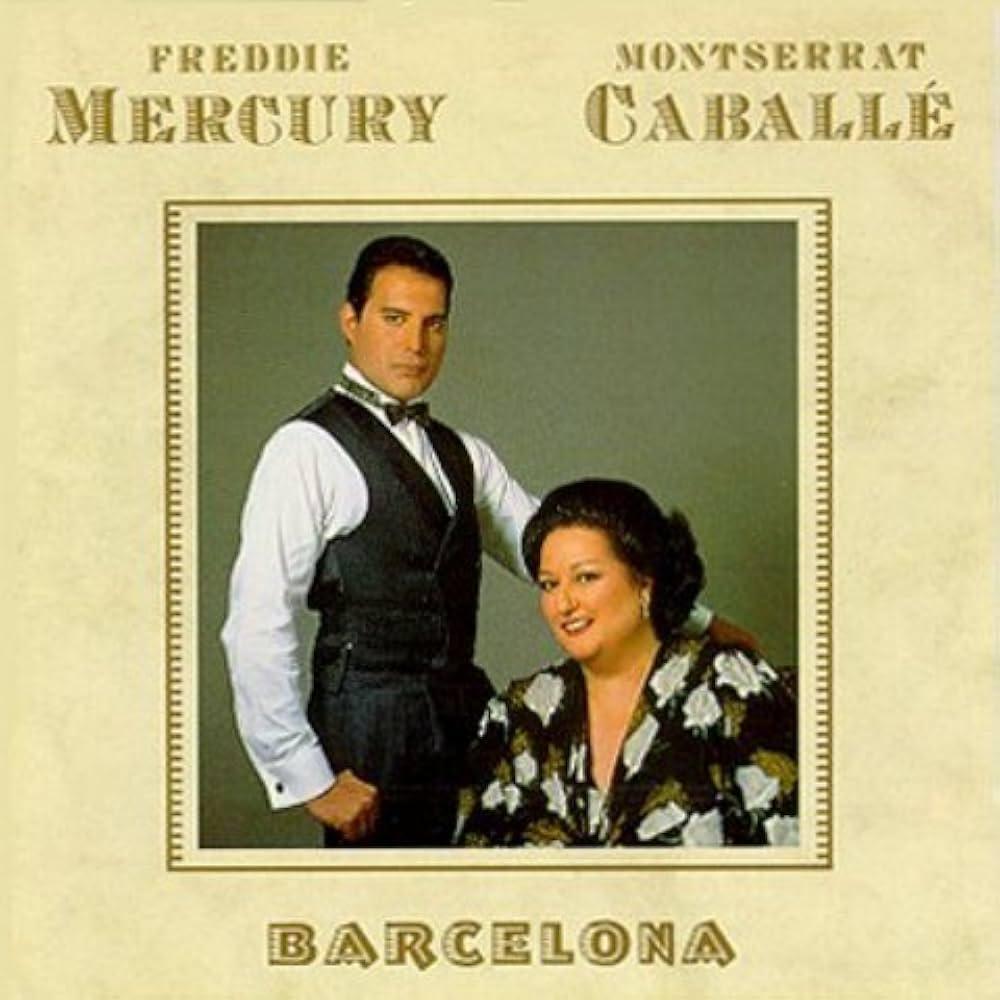 Freddie Mercury and Montserrat Caballe. "Barcelona" (1988)